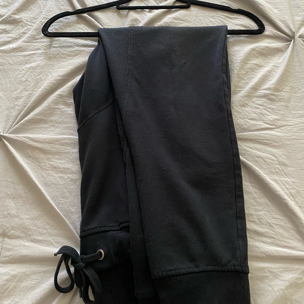 This is just a regular black sweats-